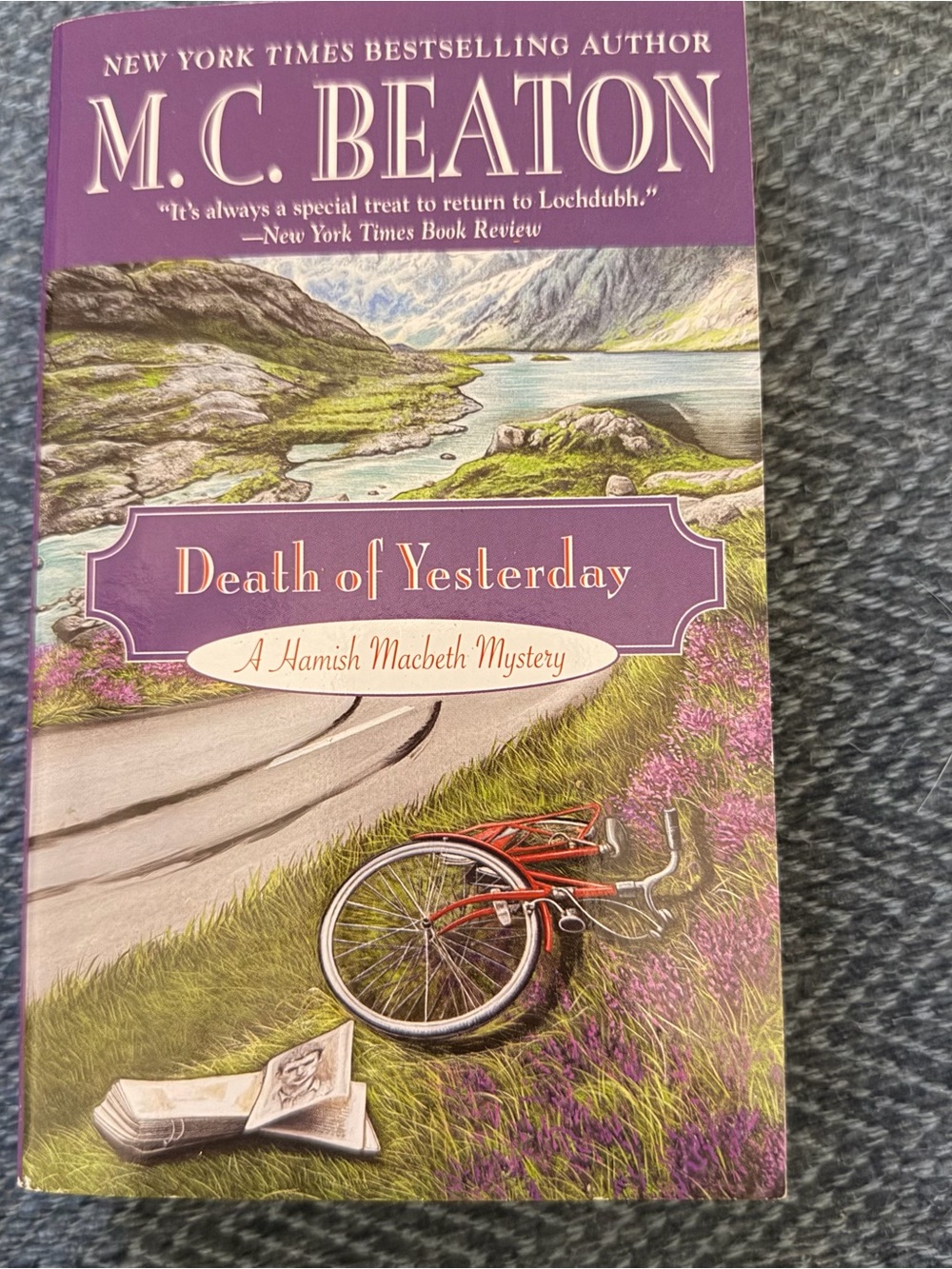 Death of Yesterday - Purple Cover